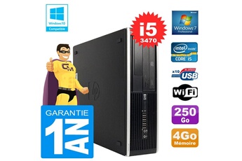 PC De Bureau HP PC HP Compaq 8300 Sff Core i5-3470 Ram 4Go Disque 250 Go Graveur Dvd WiFi W7
