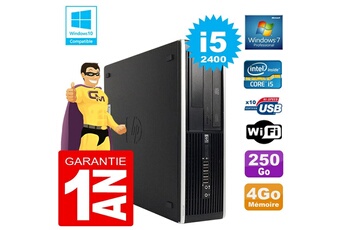 Pc De Bureau Hp Pc Hp Compaq 8300 Sff Core I5-2400 Ram 4Go Disque 250 Go Graveur Dvd Wifi W7