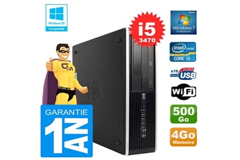 PC De Bureau HP PC HP Compaq 8300 Sff Core i5-3470 Ram 4Go Disque 500 Go Graveur Dvd WiFi W7