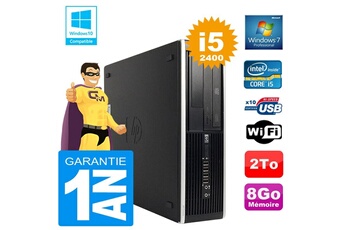 PC De Bureau HP PC HP Compaq 8300 Sff Core i5-2400 Ram 8Go Disque 2 To Graveur Dvd WiFi W7