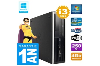 PC De Bureau HP PC HP Compaq 8300 Sff Core I3-3220 Ram 4Go Disque 250 Go Graveur Dvd WiFi W7