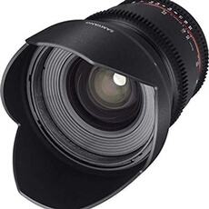 Objectif 16mm T2.2 VDSLR ED AS UMC CS II Noir