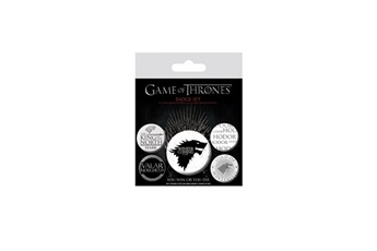 Figurine pour enfant Pyramid International Game of thrones - pack 5 badges winter is coming