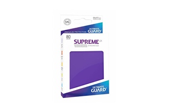 Carte à collectionner Ultimate Guard Ultimate guard - 80 pochettes supreme ux sleeves taille standard violet