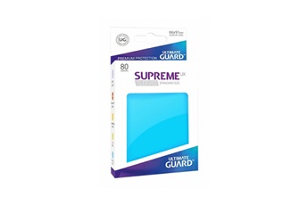 Carte à collectionner Ultimate Guard Ultimate guard - 80 pochettes supreme ux sleeves taille standard bleu clair