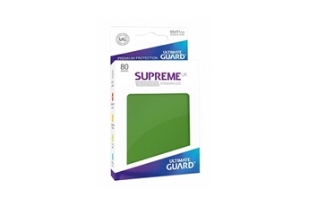 Carte à collectionner Ultimate Guard Ultimate guard - 80 pochettes supreme ux sleeves taille standard vert