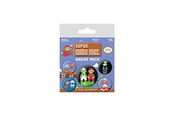 Figurine pour enfant Pyramid International Super mario bros - pack 5 badges super mario bros
