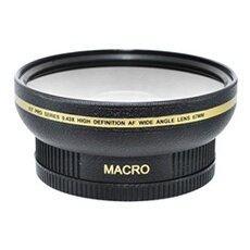 67mm 0,43x Grand Angle Objectif avec Fixation Macro Inclut Housse et Couvercles d'objectif Pour NIKON DSLR D3200 D3100 D3300 D3000 D5000 D5200 D5300