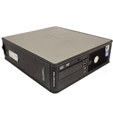 PC Optiplex 760 SFF Intel Core Duo E5200 2.5GHz 4Go 80Go HDD Microsoft Windows 7