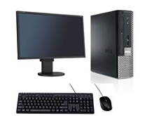 PC Optiplex 790 SFF Intel Pentium G840 2.8GHz 16Go 160Go HDD Ecran 17 Microsoft Windows 7