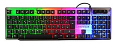Clavier Gaming filaire rétroéclairé The G-Lab Neon Noir