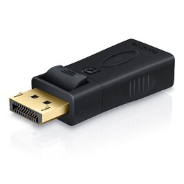 Adaptateur 2-en-1 DisplayPort Vers HDMI + VGA - 1080p / 1920x1200 - Plug & Play - Portable
