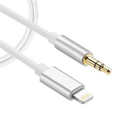 Accessoire téléphonie pour voiture CABLING ® Câble auxiliaire de