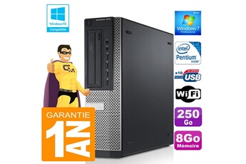 Pc De Bureau Dell Pc Dell 7010 Dt Intel G840 Ram 8Go Disque 250 Go Wifi W7