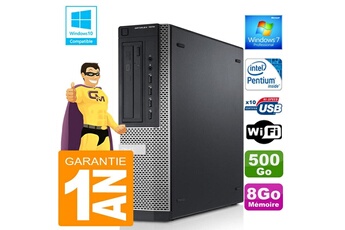 Pc De Bureau Dell Pc Dell 7010 Dt Intel G840 Ram 8Go Disque 500 Go Wifi W7