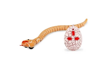 Autres jeux créatifs Wewoo Tricky funny toy télécommande infrarouge effrayant serpent taille: 38 * 3.5cm orange