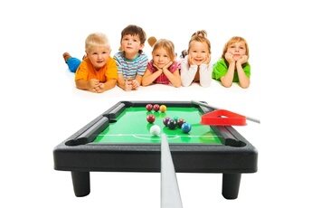 Autre jeux éducatifs et électroniques Wewoo Jeux de société parental educational indoor enfants billard jouets american pool table