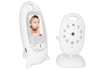 Babyphone Wewoo Babyphone vidéo babycam vb601 2,0 pouces écran lcd sans tracas portable moniteur bébé bidirectionnel talk back vision nocturne
