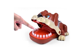 Autres jeux créatifs Wewoo Gags et blagues jouets innovants nouveauté main morsure bande dessinée forme chien