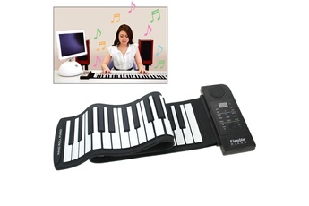 Jeu éducatif musical Wewoo Jeux musicaux 61 touches midi portable silicone souple roll up piano clavier: 90 x 7 x 0,6 cm