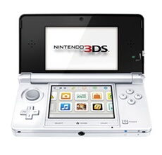 Console 3DS blanche