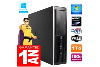 Unité Centrale Hp Pc Hp Compaq 6005 Pro Sff Amd Phenom Ii Ram 16Go Disque 1 To Graveur Dvd Wifi W7