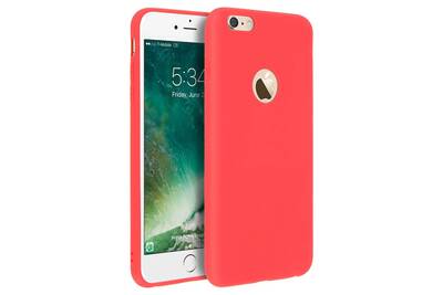 coque iphone 6 apple rouge silicone