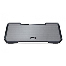 Barre de son Genius MT-20 2.1 portable speaker system 15 W Noir, Argent – Enceintes portables (6,99 cm, 7,62 cm, 15 W, 8 W, 7 W, 60 – 20000 Hz)