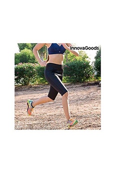 haut et t-shirt de running generique innovagoods ig116028 collant sport corsaire minceur effet sauna, femme, noir, s