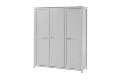 Armoire Bebe Vipack Vipack Armoire 3 Portes Pin Massif Blanc