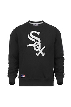 pull et sweat de supporter de baseball new era sweat mlb chicago white sox team logo noir