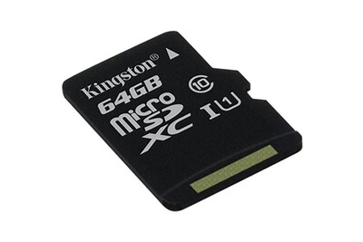 Adaptateur Kingston Kingston Carte Memoire Micro SD SDHC SDXC 32 go ou 64 go Classe 10 