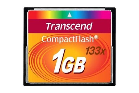 Cartes CompactFlash Transcend Compactflash 133x 1 go