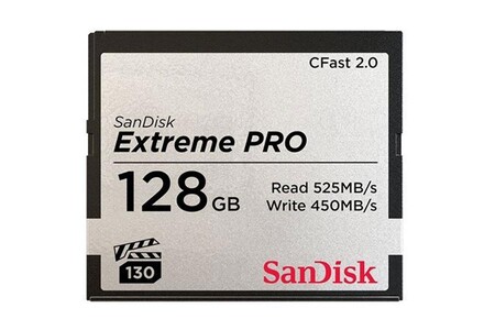 Cartes CompactFlash Sandisk Extreme Pro CFast 2.0 - 128Go