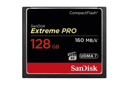 Cartes CompactFlash Sandisk Extreme Pro CompactFlash 1000x/1067x - 128Go
