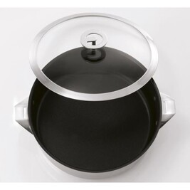 Cuisinox - Eclipse - Sauteuse 24 Cm Revêtue En Céramique, Couvercle Et Panier De Cuisson Pour Friture Et Cuisson A Leau Cuisinox - Eclipse - Sauteuse 24 Cm Revêtue En Céramique, Couvercle Et Panier De Cuisson Pour Friture Et Cuisson A Leau