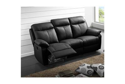 Canape Convertible Tousmesmeubles Canape Relax Electrique 3 Places