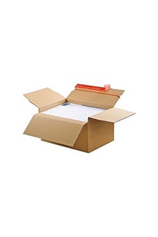 caisson et casier de bureau generique colompac lot de 5 cartons à monter réglable h 13 à 22 cm dim l30,4 x p21,6 cm