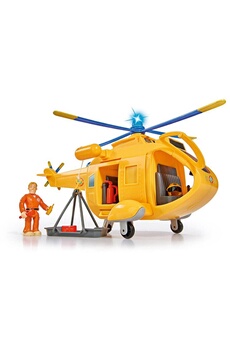 Hélicoptère Simba Toys Simba toys 109251002 pompier sam helicopter wallaby ii avec une figure