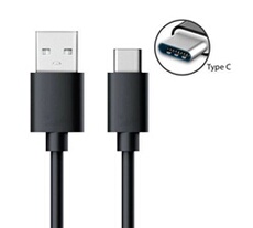 Câble de recharge USB TYPE C pour Huawei P20 (1 mètre, noir)
