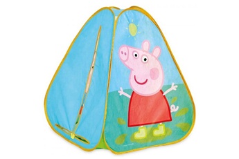 Tente et tipi enfant Pegane Tente de jeu pour enfant motif peppa pig - dim : h90 x l75 x p75 cm -pegane-
