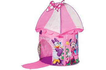 Tente et tipi enfant Pegane Tente de jeu en forme de boutique motif disney minnie mouse - dim : h120 x l80 x p80cm -pegane-