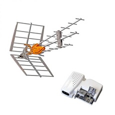 Pack HDSAT Antenne TNT Trinappe Prémontée Gain 18 DB + JOHANSSON Kit Prampli De Mt 59654456 Pack HDSAT Antenne TNT Trinappe Prémontée Gain 18 DB + JOHANSSON Kit Prampli De Mt 59654456