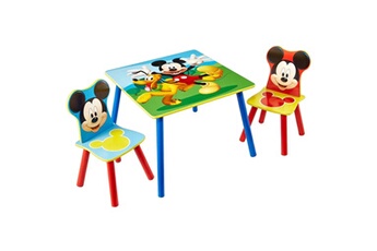 Armoire bébé Disney Table et chaises 3 pcs mickey mouse bois worl119014
