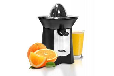 Presse Agrumes Duronic Duronic Je6 Bk Presse Agrume Electrique Compact En Inox De 100w Bec Verseur Ideal Pour Jus D 39 Agrumes Tels Que Les Oranges Et Citrons Darty
