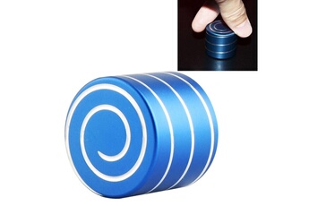 Autres jeux créatifs Wewoo Jeux jouets bleu dynamique jouet bureau réducteur de stress anti-anxiété en alliage aluminium spinning toy