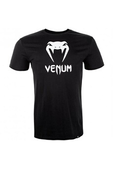 haut et t-shirt de sports de combat venum tee shirt manches courtes classic noir mc tee noir taille : s rèf : 28306