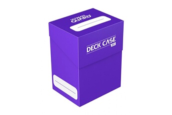 Carte à collectionner Ultimate Guard Ultimate guard - boite pour cartes deck case 80+ taille standard violet