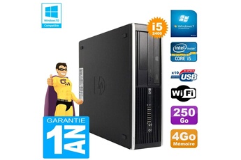 Pc De Bureau Hp Pc Hp Compaq Pro 6300 Sff I5-2400 Ram 4Go Disque 250Go Graveur Dvd Wifi W7
