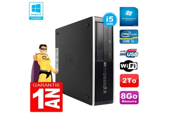PC De Bureau HP PC HP Compaq Pro 6300 Sff i5-2400 Ram 8Go Disque 2To Graveur Dvd WiFi W7